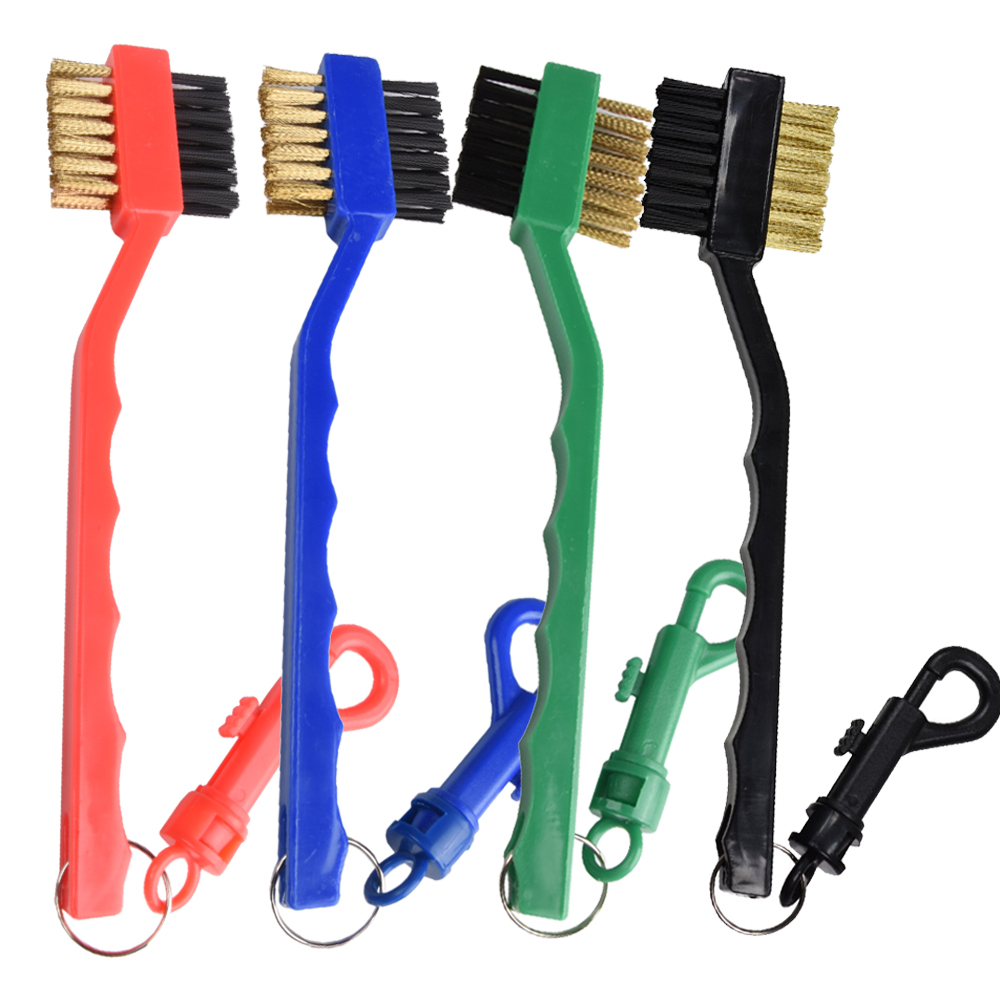 Golf Equipment Sales - Golf Cleaning Brush Double-Sided Design Portable
