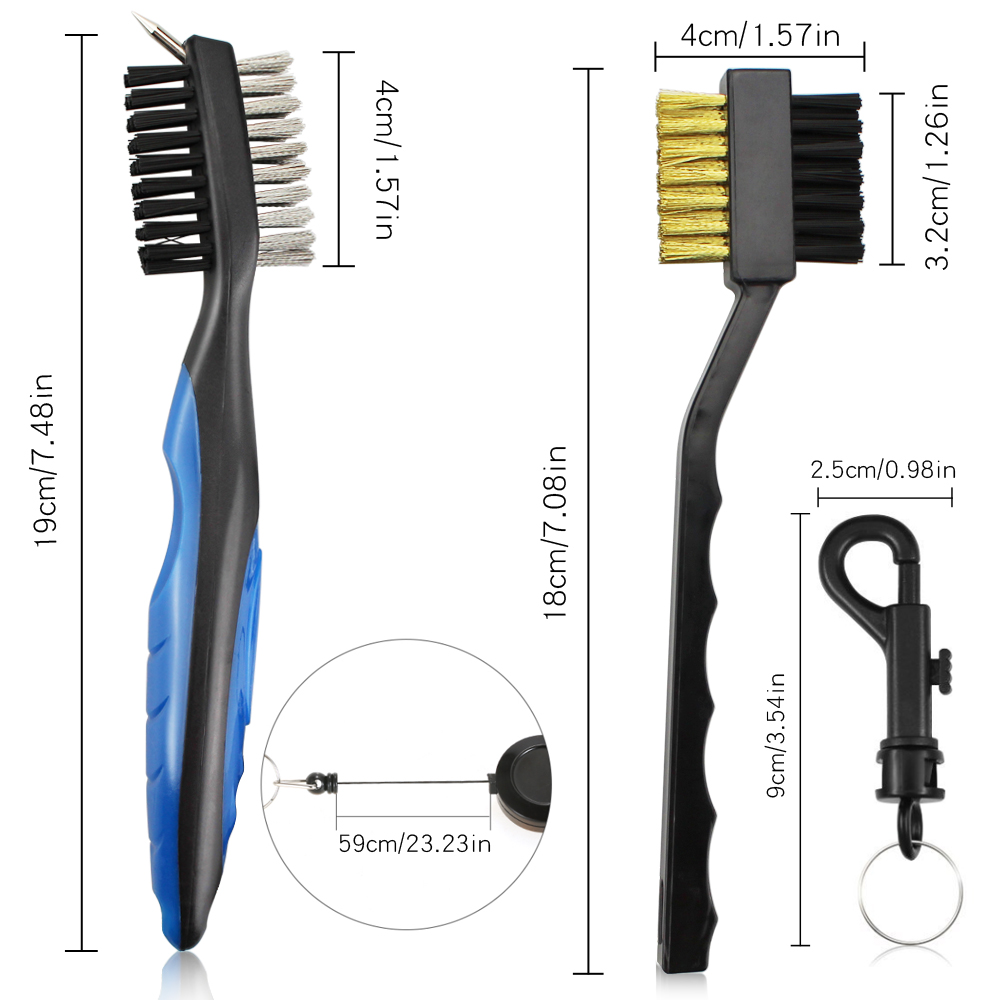 2Pcs/Set Golf Club Brush Golf  - огляд і ціна Golf Equipment Sales
